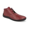 2150 0157 10 barefoot damske kotnikove boty jampi city cervene 1
