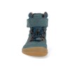15T011.232 130 barefoot detske zimni boty koel kulla wool tex turquoise 3