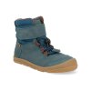 15T011.232 130 barefoot detske zimni boty koel kulla wool tex turquoise 1