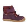 15T011.232 260 barefoot detske zimni boty koel kulla wool tex bordo 2
