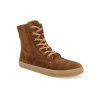 33L007.307 550 barefoot damske zimni boty koel hesira suede cognac 1