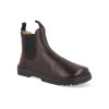 39L001.100 260 barefoot damske kotnikove boty koel gavien leather bordo 1