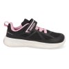 J668KA C0618 barefoot detske tenisky geox j foot run black pink 2