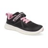 J668KA C0618 barefoot detske tenisky geox j foot run black pink 1