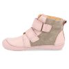A063 62725C barefoot detske kotnikove boty d d step a063 62725c svetle ruzove 4
