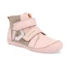 A063 62725C barefoot detske kotnikove boty d d step a063 62725c svetle ruzove 1