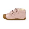 BG101258 3630 barefoot detske kotnikove boty bundgaard petit scallop vintage rose 4