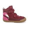3 96300 40 barefoot detske zimni boty viking alv paw warm wp 2v burgundy 2