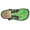 BF060010 W GDINO barefoot detske prezuvky beda sirsi typ green dinoball zelene 6