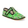 BF060010 W GDINO barefoot detske prezuvky beda sirsi typ green dinoball zelene 1
