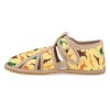 BFN 170020 W BR OP D barefoot detske prezuvky beda playful bfn dinosaurs otevrene s pevnym opatkem 4