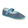 BF060010 BA DTUR barefoot detske prezuvky beda sirsi typ baleriny denim turquoise 1
