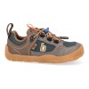 64220 5104 barefoot detske tenisky bisgaard troy tex dark brown 2