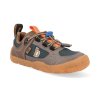 64220 5104 barefoot detske tenisky bisgaard troy tex dark brown 1
