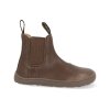 54106 5104 barefoot detske kotnikove boty bisgaard bruno dark brown 2