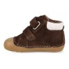 09M017.305 500 barefoot detske zimni boty koel austin suede merino chocolate 4