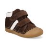 09M017.305 500 barefoot detske zimni boty koel austin suede merino chocolate 1