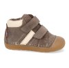 09M017.305 870 barefoot detske zimni boty koel austin suede merino taupe 2
