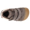 09M017.305 870 barefoot detske zimni boty koel austin suede merino taupe 6