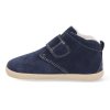 261306 A089FB barefoot detske kotnikove boty garvalin azul marino serraje forro borreguillo 4