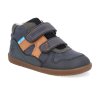 261152 A089FB barefoot detske kotnikove boty biomecanics azul marino nobuck forro borreguillo 1