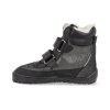 BFN170070 W MK SO BLSH barefoot detske zimni boty beda playful just black shine 4