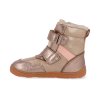 64129 5108 barefoot detske zimni boty bisgaard timo tex rose gold 4