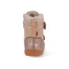 64129 5108 barefoot detske zimni boty bisgaard timo tex rose gold 5