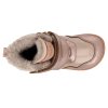 64129 5108 barefoot detske zimni boty bisgaard timo tex rose gold 6
