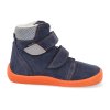 BF0004 W VMK OP BLUM barefoot detske zimni boty beda blue mandarine s pevnym opatkem 2