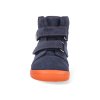 BF0004 W VMK OP BLUM barefoot detske zimni boty beda blue mandarine s pevnym opatkem 3