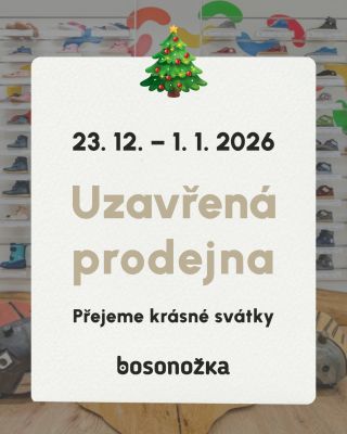 🎄 Vánoční provoz prodejny 🎄 Rádi bychom vás informovali, že naše kamenná prodejna bude během vánočních svátků uzavřena od...